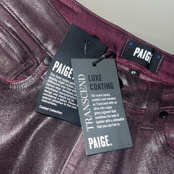 Paige Denim Margo Ankle Coated Denim Collection - Picture 5 of 8